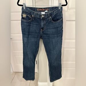 Cinch Ian Men’s 30x30 Jeans Bootcut Blue Denim Western Rodeo Festival Cowboy EUC
